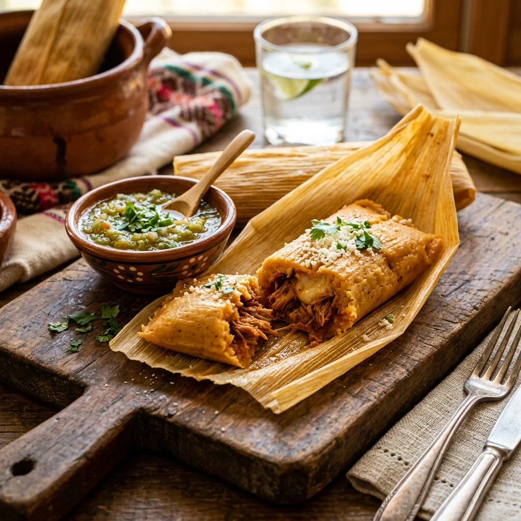 Tamales de Pollo
